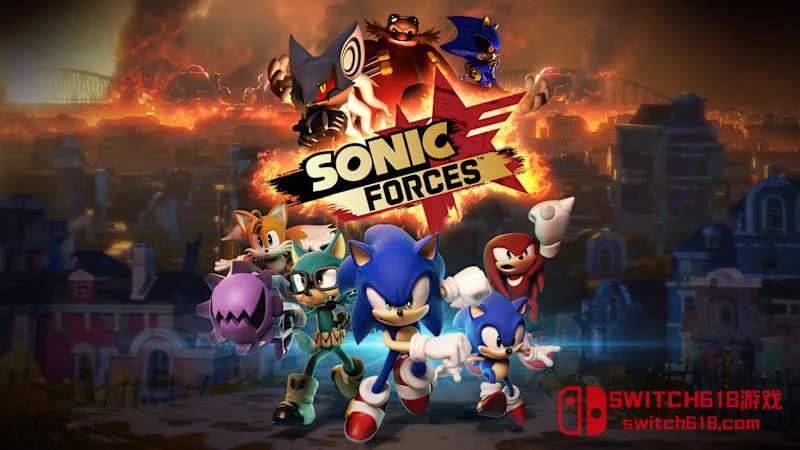 Switch618|免费Switch游戏PC游戏下载 索尼克力量 SONIC FORCES|本体+1.3.0补丁+5DLC|中文| NSZ|