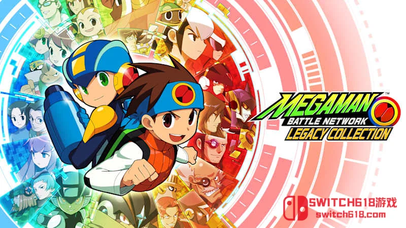 洛克人EXE传奇合集|本体+1.0.4补丁+5DLC|中文|NSZ|Mega Man Battle Network Legacy Collection