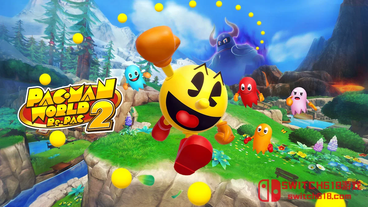 吃豆人 吃遍世界2|本体+1.0.5补丁+2DLC|中文|NSP|Pac-Man World 2