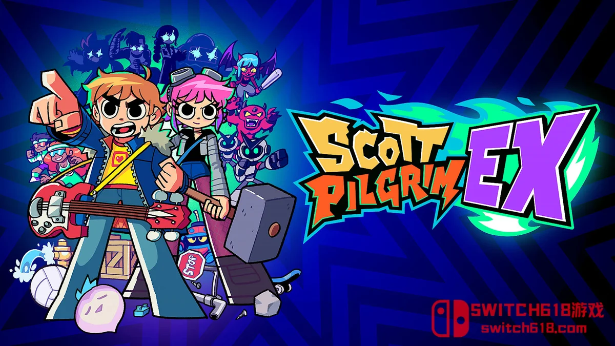Switch618|免费Switch游戏PC游戏下载 歪小子斯科特 EX Scott Pilgrim EX|本体+1.0.0.14564补丁|中文|NSZ|