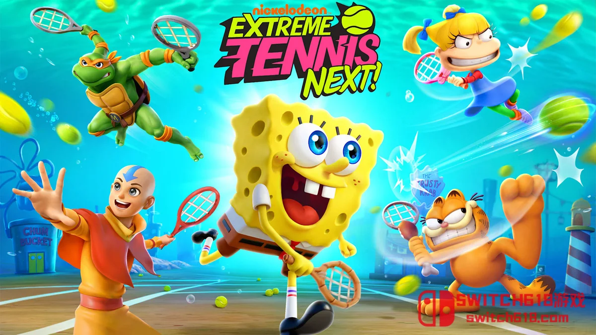 Switch618|免费Switch游戏PC游戏下载 尼克儿全明星网球|本体+1.0.1补丁|中文|NSZ|Nickelodeon Extreme Tennis
