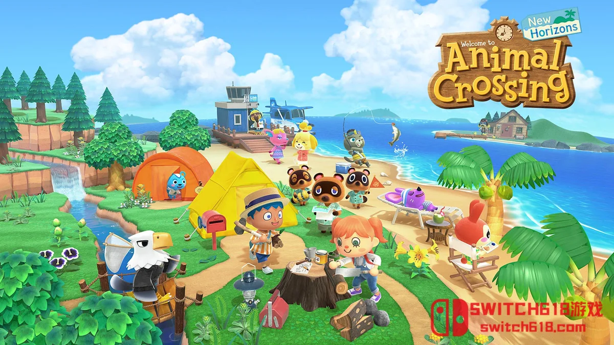集合啦 动物森友会|本体+3.0.3补丁+3DLC|中文|NSP|Animal Crossing: New Horizons