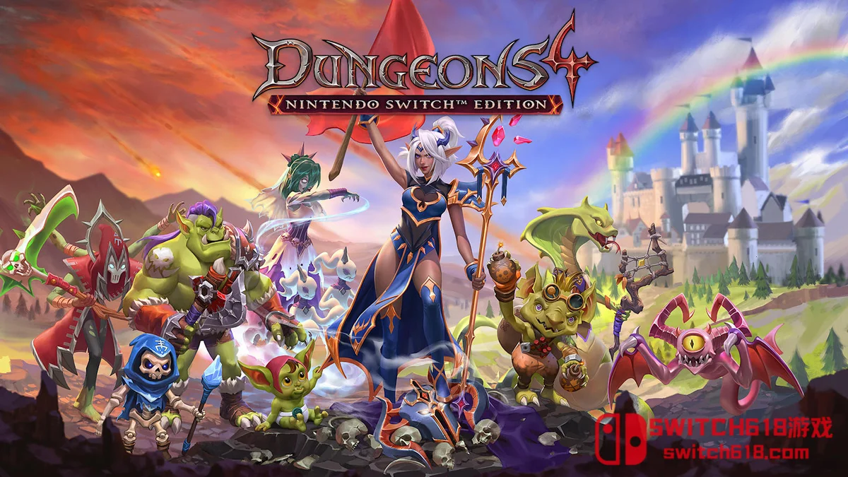 Switch618|免费Switch游戏PC游戏下载 地下城4 Dungeons4|本体+1.11补丁|中文|NSZ|