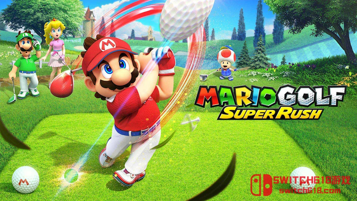 马力欧高尔夫 超级冲冲冲|本体+4.0补丁|中文|NSP|Mario Golf：Super Rush