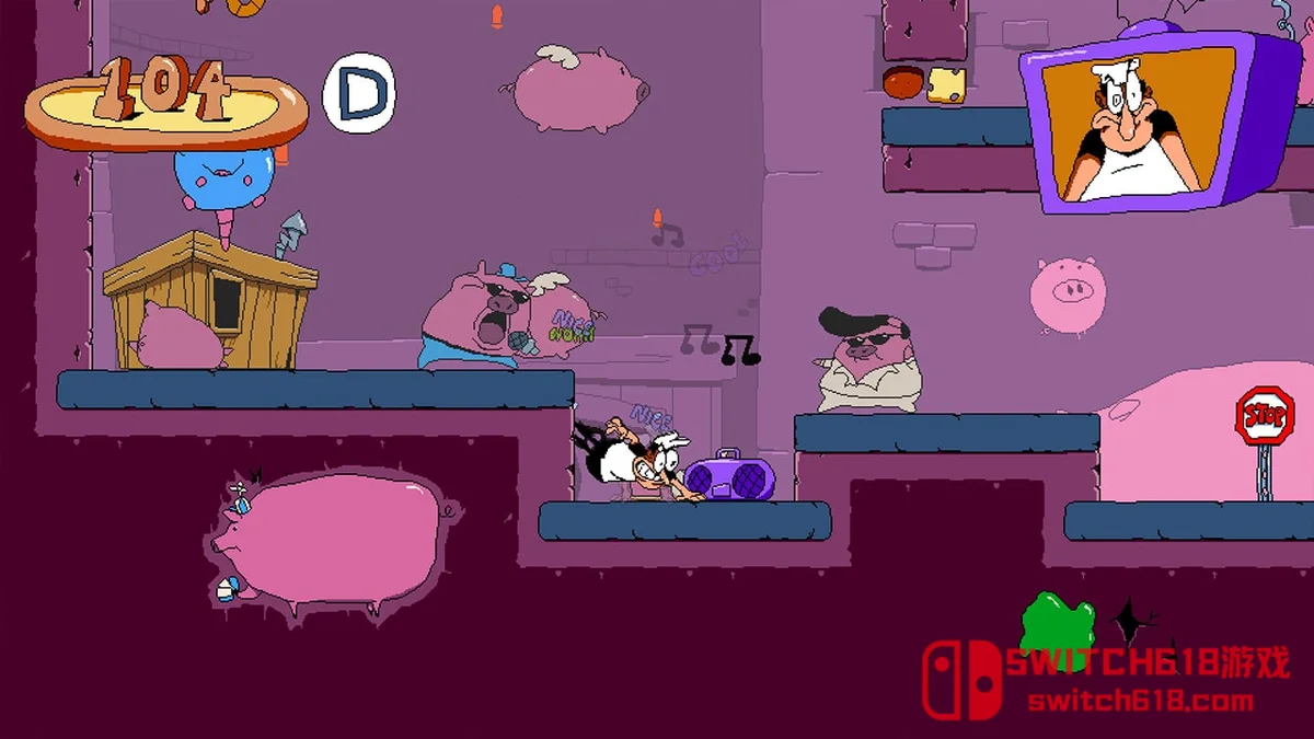 披萨塔 Pizza Tower|本体+1.0.3补丁|中文|NSZ| 披萨塔 Pizza Tower