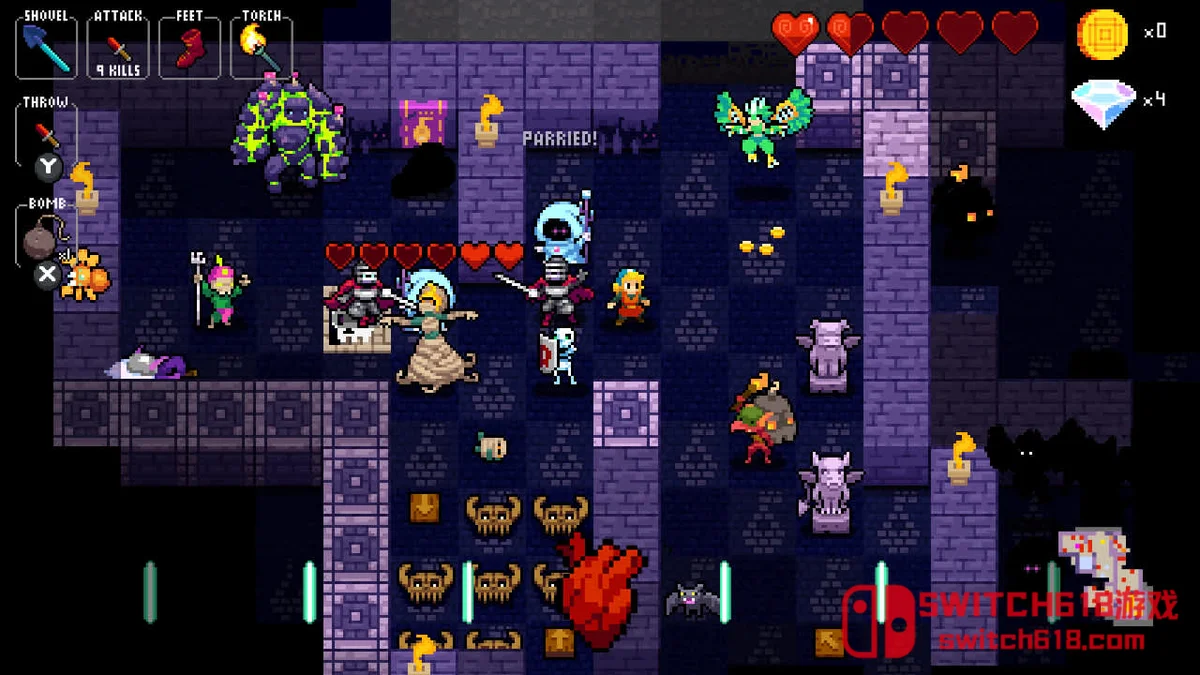 节奏地牢|本体+4.2.1-b5668补丁+2DLC|NSZ|中文|Crypt of the NecroDancer 节奏地牢