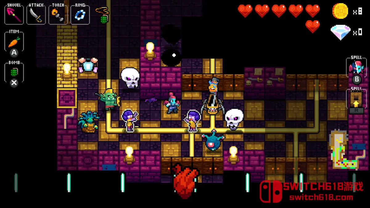 节奏地牢|本体+4.2.1-b5668补丁+2DLC|NSZ|中文|Crypt of the NecroDancer 节奏地牢