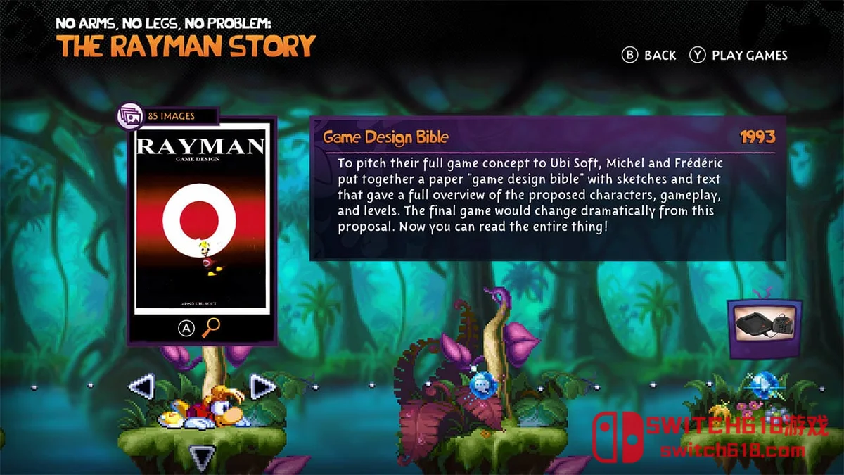 雷曼 30周年纪念版 Rayman 30th Anniversary Edition|本体+1.0.2补丁|中文|NSZ| 雷曼 30周年纪念版 Rayman 30th Anniversary Edition