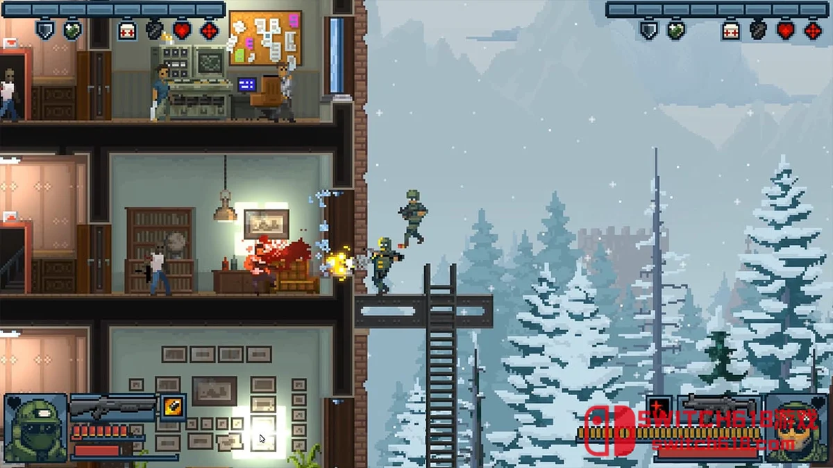 破门而入:行动小队|本体+1.2.9补丁|中文|NSP-XCI|Door Kickers: Action Squad 破门而入 行动小队