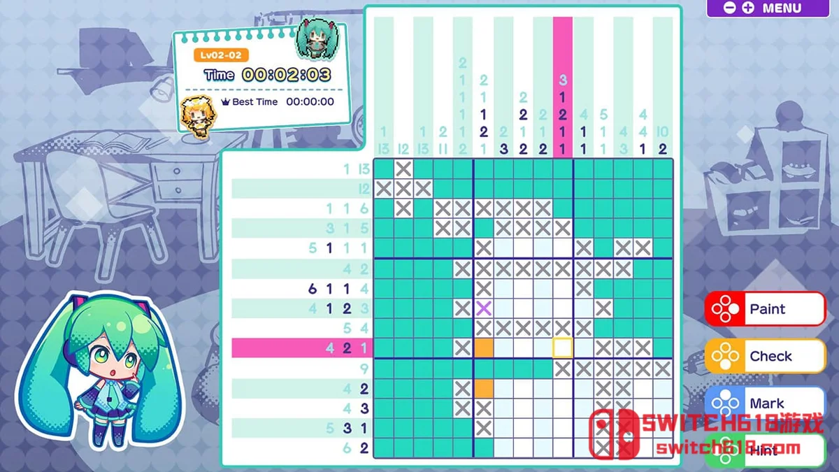 初音未来逻辑绘画S|中文|本体+1.2.2补丁|NSZ|Hatsune Miku Logic Paint S 初音未来逻辑绘画S