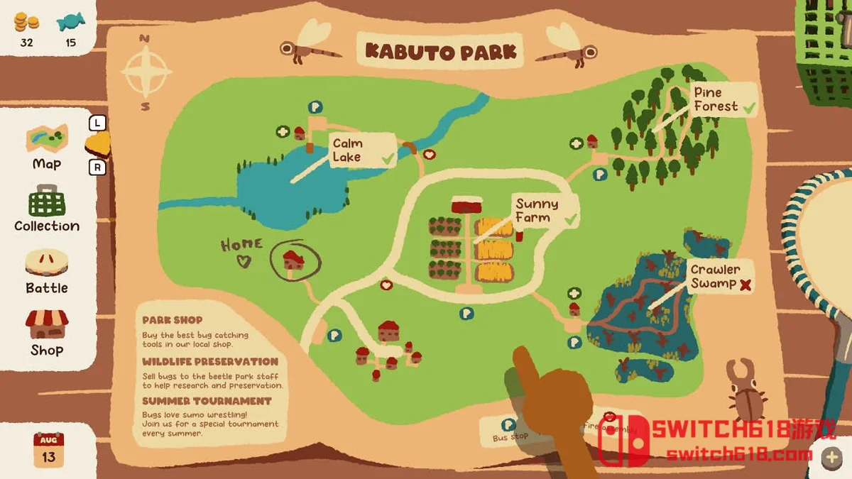 兜虫公园 Kabuto Park|本体+1.2.14c7补丁|中文|NSZ| 兜虫公园 Kabuto Park