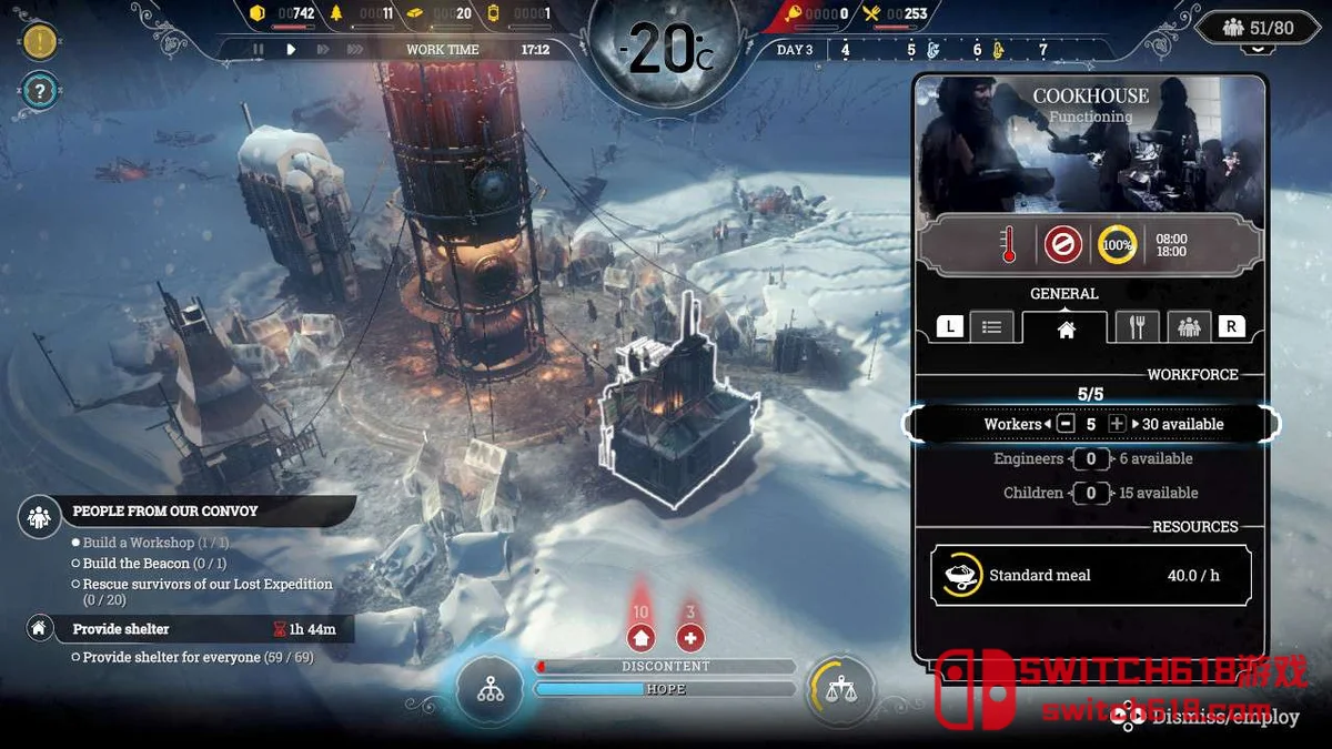 冰汽时代|本体+1.0.1补丁+1DLC|中文|NSP|Frostpunk 冰汽时代 Frostpunk