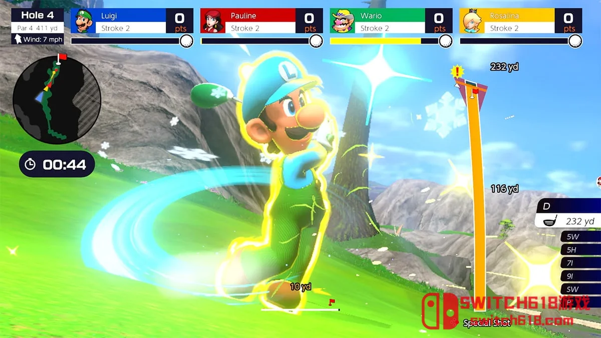 马力欧高尔夫 超级冲冲冲|本体+4.0补丁|中文|NSP|Mario Golf:Super Rush 马力欧高尔夫 超级冲冲冲