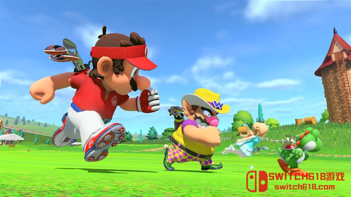马力欧高尔夫 超级冲冲冲|本体+4.0补丁|中文|NSP|Mario Golf:Super Rush 马力欧高尔夫 超级冲冲冲