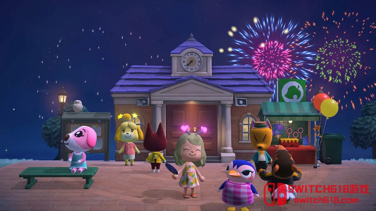 集合啦 动物森友会|本体+3.0.3补丁+3DLC|中文|NSP|Animal Crossing: New Horizons 森林开会啦