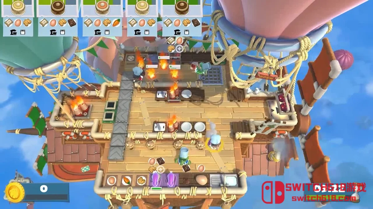 胡闹厨房 全都好吃|本体+1.0.12补丁+1DLC|中文|NSZ|Overcooked 胡闹厨房 全都好吃