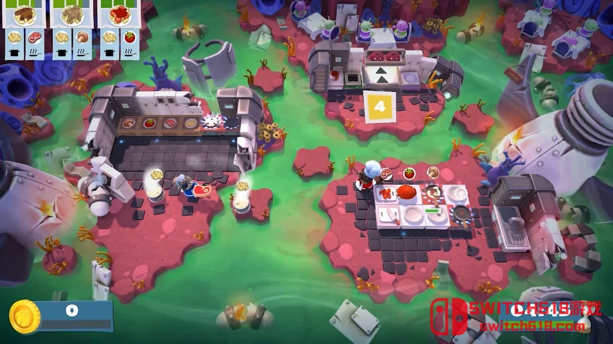 胡闹厨房 全都好吃|本体+1.0.12补丁+1DLC|中文|NSZ|Overcooked 胡闹厨房 全都好吃