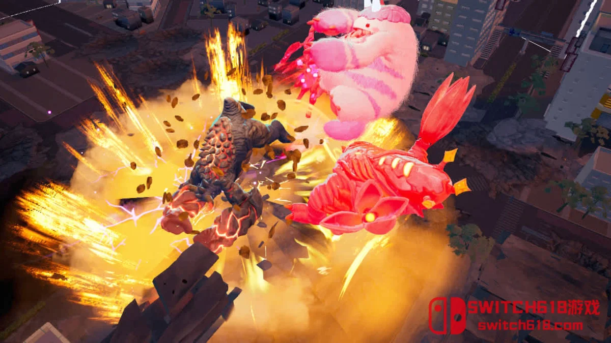 巨击大乱斗|本体+1.0.41补丁+8DLC|中文|NSP|GigaBash 巨击大乱斗