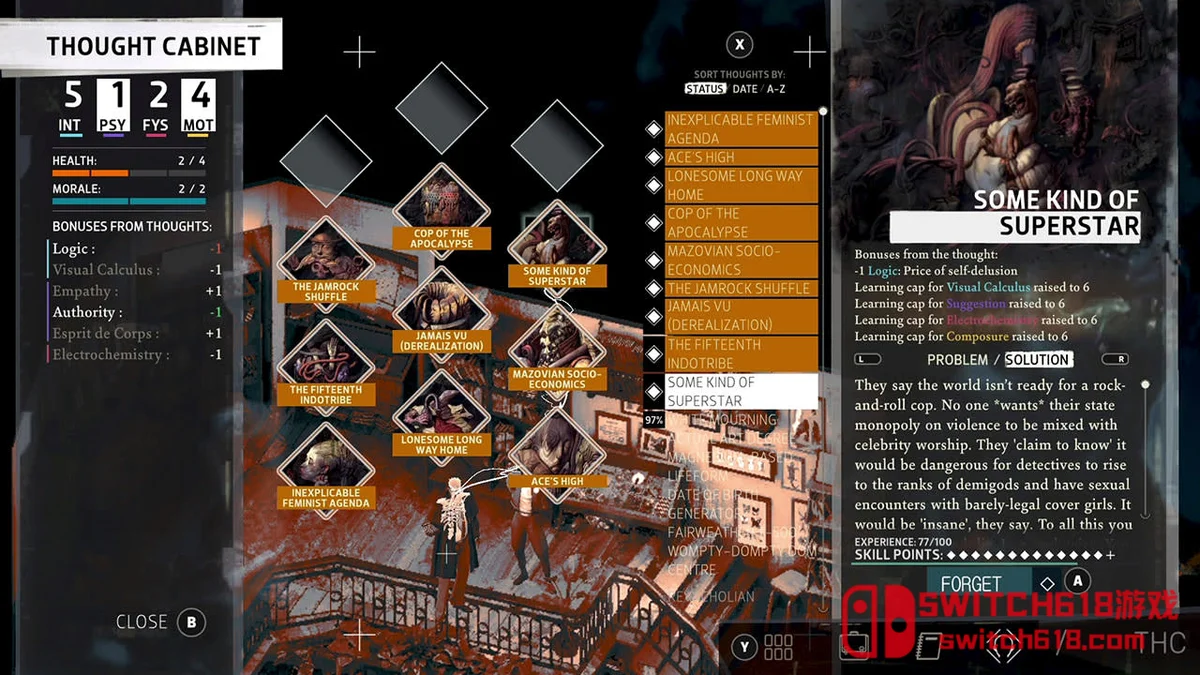 极乐迪斯科|本体+1.0.13补丁|中文|NSZ|Disco Elysium 极乐迪斯科