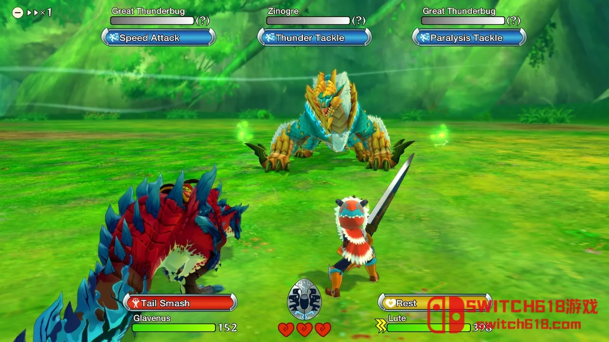 怪物猎人物语|本体+1.2.2补丁+1DLC|中文|NSZ| 怪物猎人物语